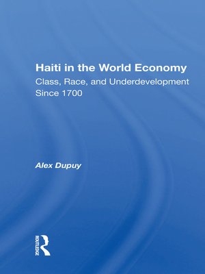 cover image of Haiti In the World Economy